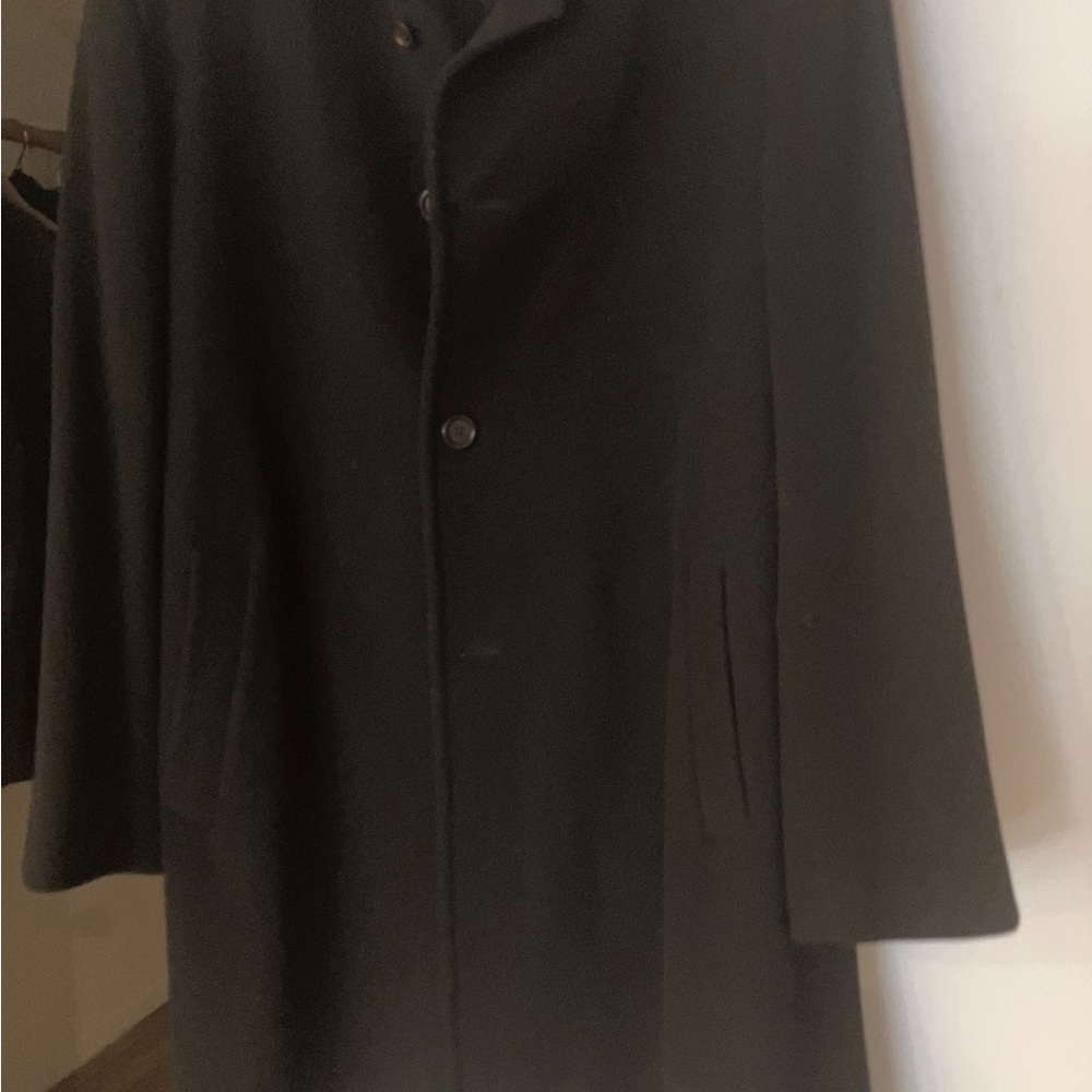 Classic Black Men's Coat